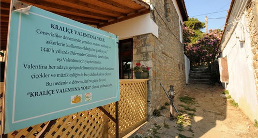 Gökçeada’da Tarihi Kraliçe Valentina Yolu Kullanıma Açıldı