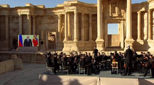 Palmira Antik Kenti’nde Klasik Müzik Konseri Veriliyor