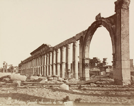 Palmira Antik Kenti’nin 150 Yıllık Fotoğrafları ve Eskizleri