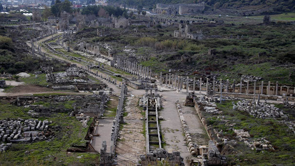 Antik Kent Perge’nin yüzde 70’i halen keşfedilmeyi bekliyor