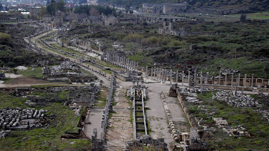 Antik Kent Perge’nin yüzde 70’i halen keşfedilmeyi bekliyor