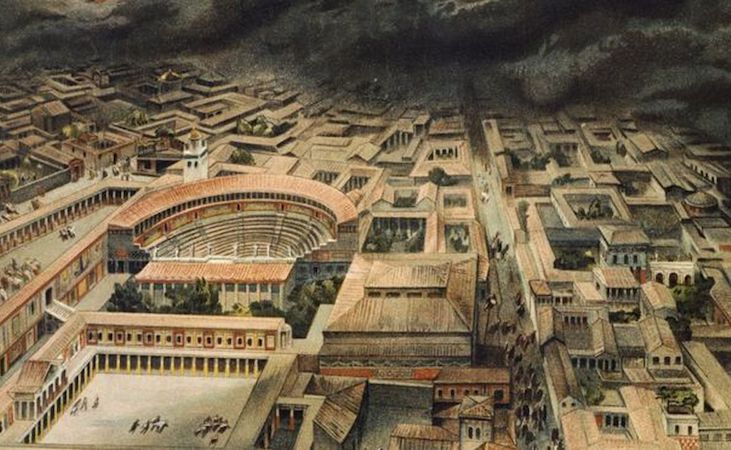 Pompeii’yi Gömen Vezüv Bilinenden Daha Sonra Patlamış