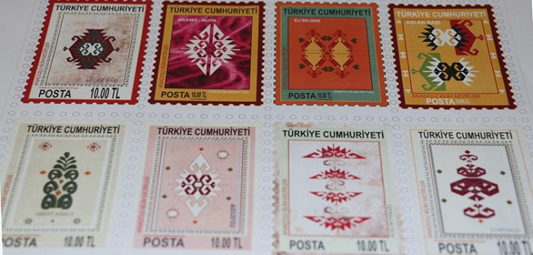 Anadolu motifleri PTT pullarına basılıyor