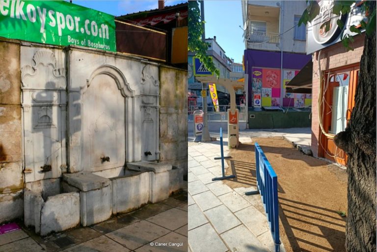 İstanbul’da Tarihi Çeşme Yerinden Kaldırıldı