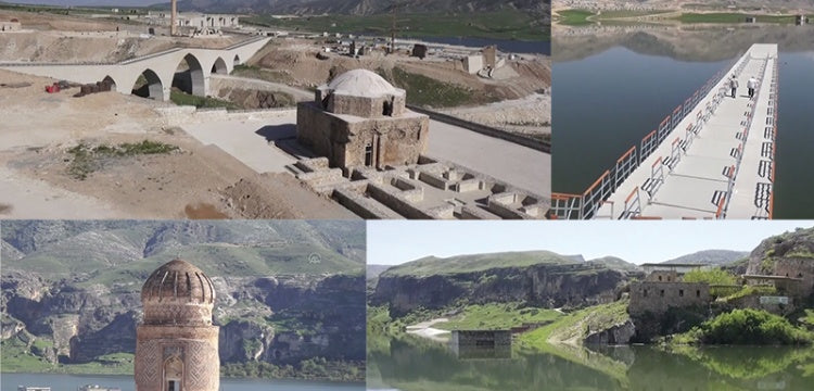 Hasankeyf ziyaretçileri için 3 liman yapılıyor
