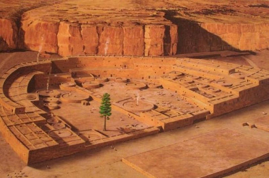 Chaco Kanyonu’ndaki Hayat Ağacı Sadece Bir Kütük Olabilir