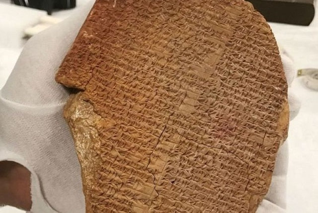 ABD’de Gılgamış Destanının Parçası Rüya Tabletine El Kondu