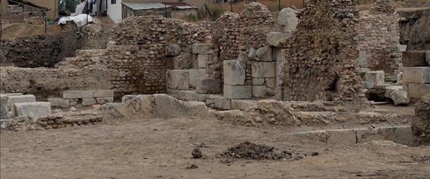 Sebastapolis’in hamamı ortaya çıkarıldı