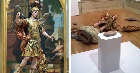 Portekiz’de Selfie Çeken Bir Turist 300 Yıllık Heykeli Parçaladı