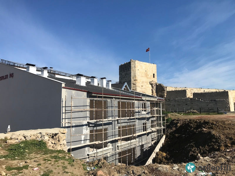 Sinop Kalesi’nin Dibinde İnşaat Başladı