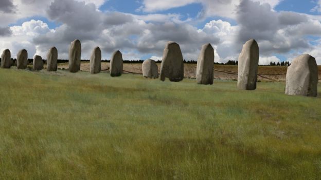 Yeni Bir Stonehenge Sanılan Anıt Çember, Taş Değil Keresteden Yapılmış