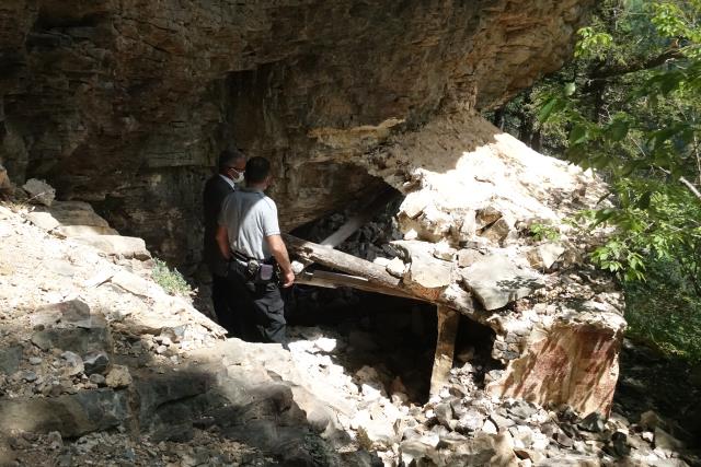 Sümela Manastırı'nın kayalıklarındaki saklı şapelin restorasyonu için proje hazırlanıyor