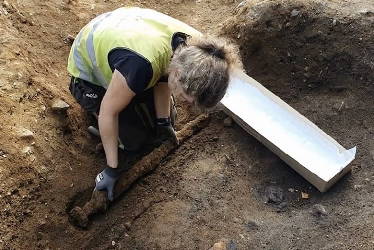 Norveç’teki Mezarda Viking Kılıcı Keşfedildi