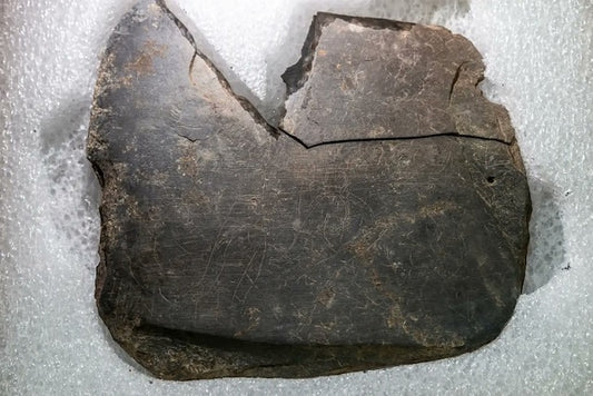 Savaş Sahneleri ve Alfabe İçeren 2.500 Yıllık Taş Levha Bulundu