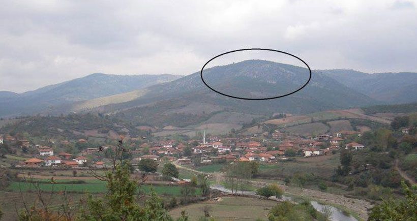 Antik kent üstü taş ocağı