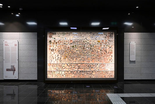 Selanik’te Metro Yapımında Çıkan Arkeolojik Kalıntılar Sergileniyor