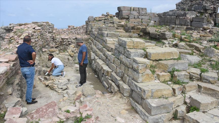 Tieion’daki ‘demir ocağı’ gün yüzüne çıkarılıyor