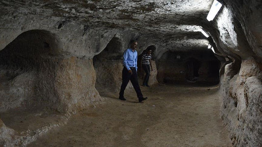 Kapadokya’nın giriş kapısındaki yer altı şehirleri gün yüzüne çıkarılıyor
