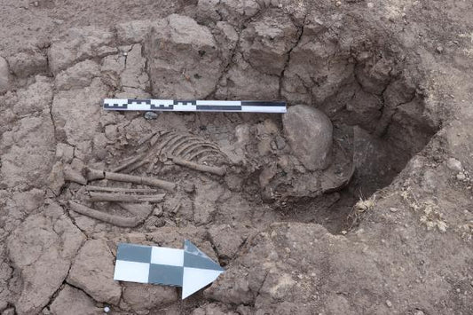 Tozkoparan Höyüğü'nde 5 bin 500 yıllık çocuk iskeleti bulundu