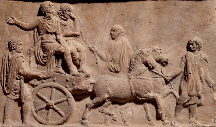 Pompeii’de Tıpkı Günümüzdeki Gibi Trafik Sıkıntısı Vardı