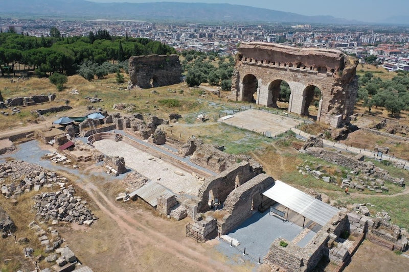Aydın’da 300 Kişilik Antik Havuzun Kazısı Tamamlandı