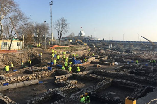 YENİKAPI'DA THEODOSİUS LİMANI’NIN DEVAMI BULUNDU