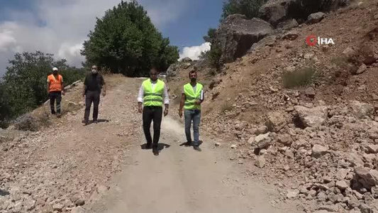 Tunceli'nin dikkat çeken kaya konutları 'İn delikleri' için ilk adım atıldı