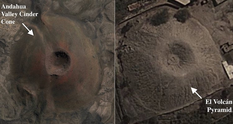 Peru’da Yanardağ Şeklinde Piramit Keşfedildi