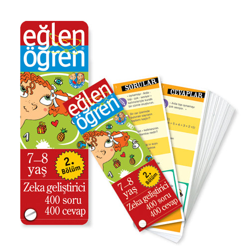 Eğlen Öğren 7-8 Yaş Zeka Geliştirici 400 Soru 400 Cevap 2. Bölüm
