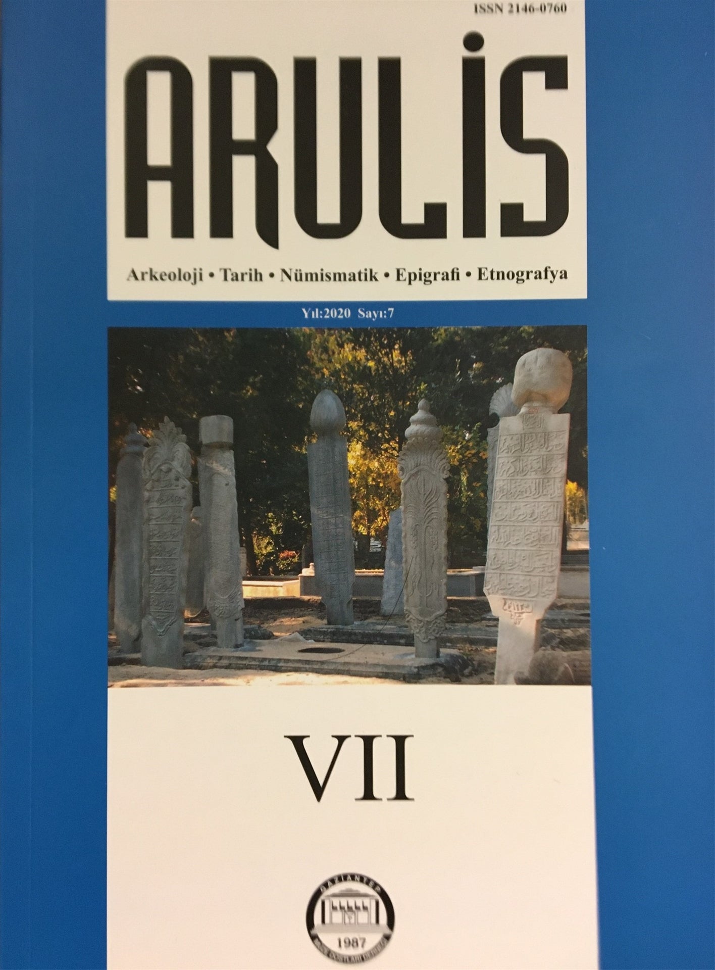 Arulis Yıl 2020 Sayı 7