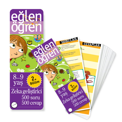 Eğlen Öğren 8-9 Yaş Zeka Geliştirici 500 Soru 500 Cevap 2. Bölüm