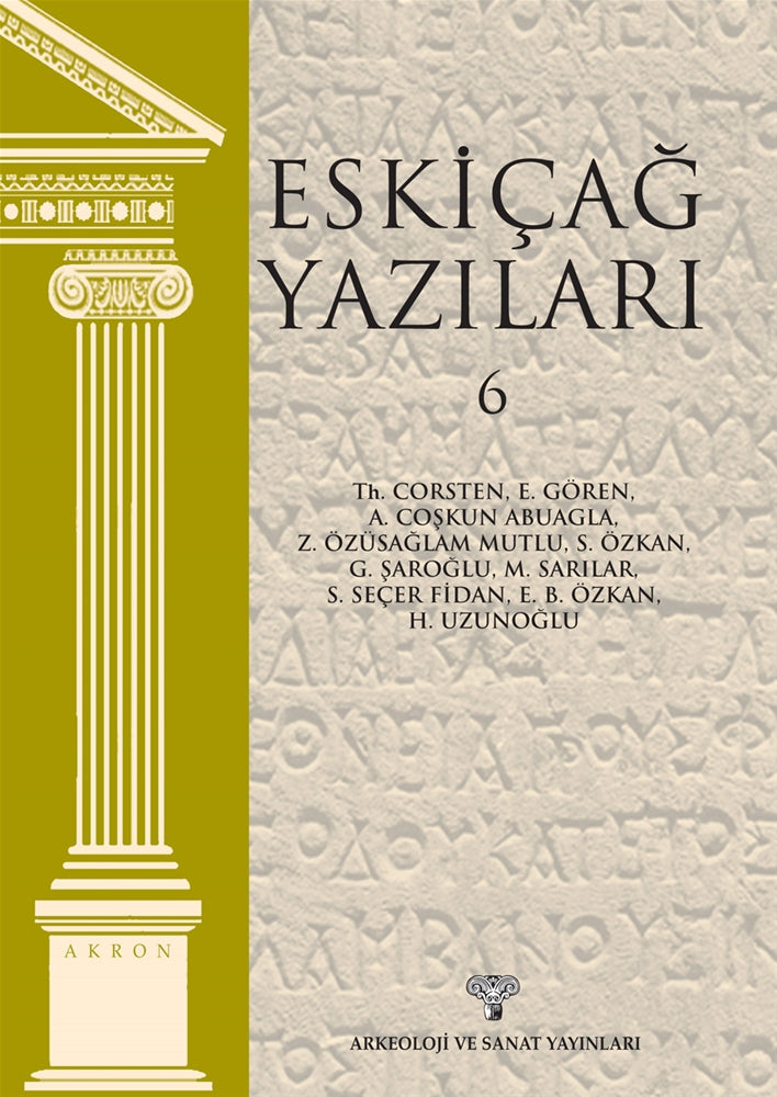 Eskiçağ Yazıları 6 - Akron 8