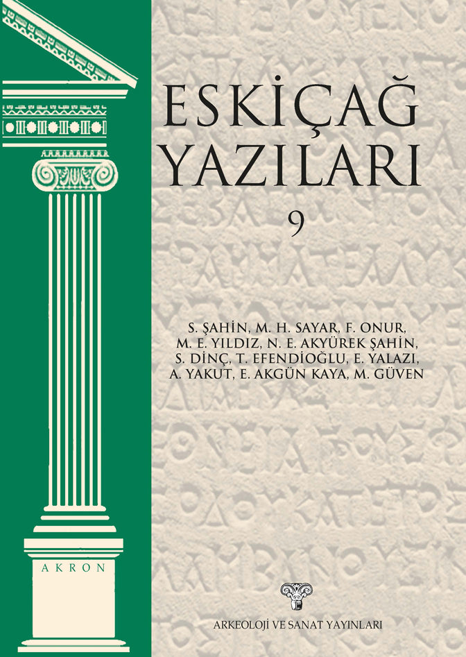 Eskiçağ Yazıları 9 - Akron 12