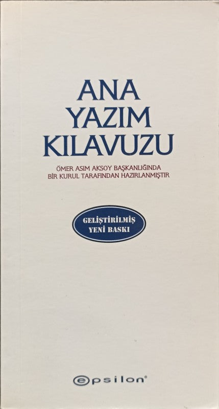 Ana Yazım Kılavuzu