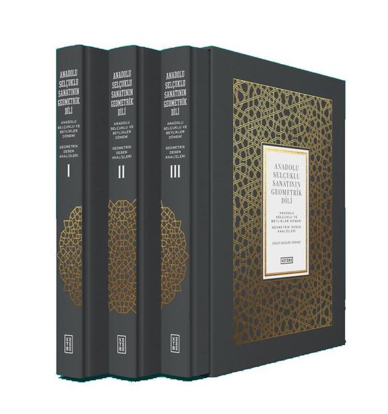 Anadolu Selçuklu Sanatının Geometrik Dili Seti-3 Kitap Takım