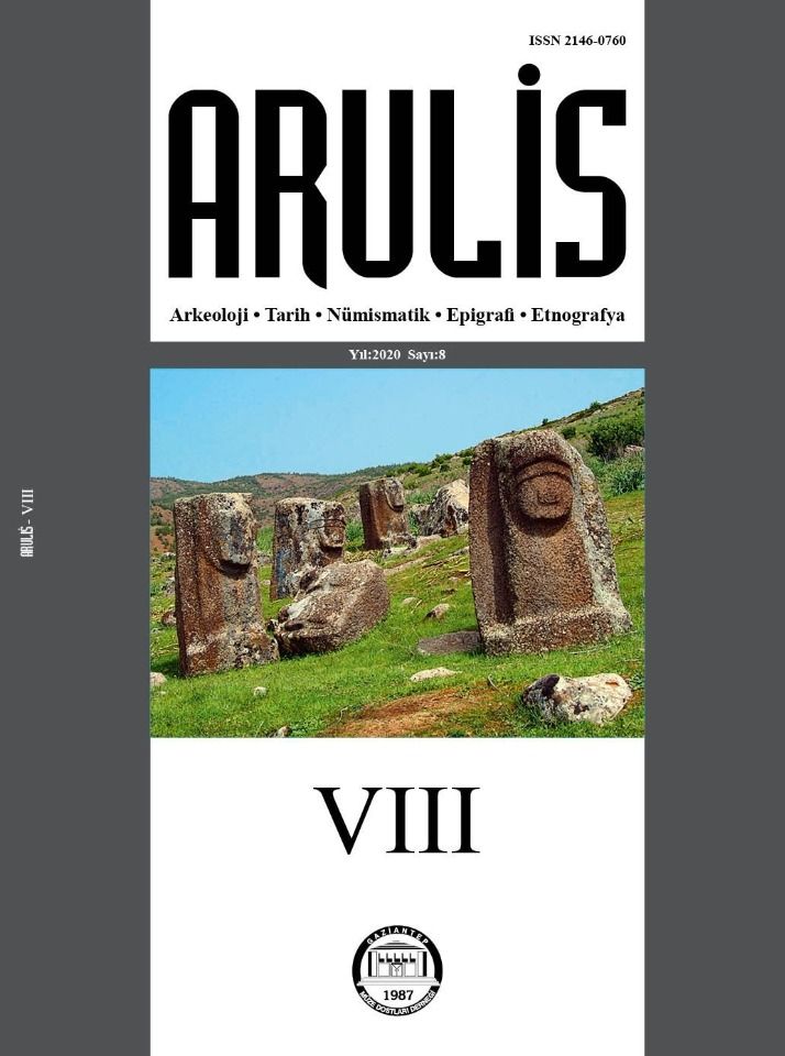 Arulis Yıl 2020 Sayı 8