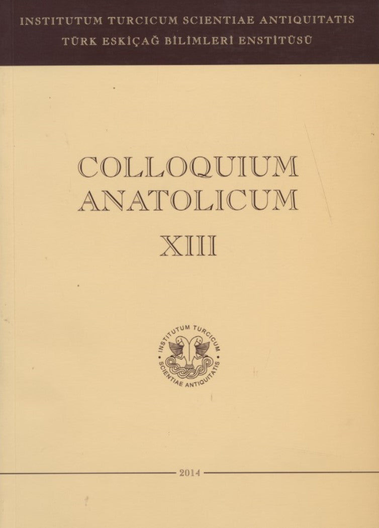 Colloquium Anatolicum XIII
