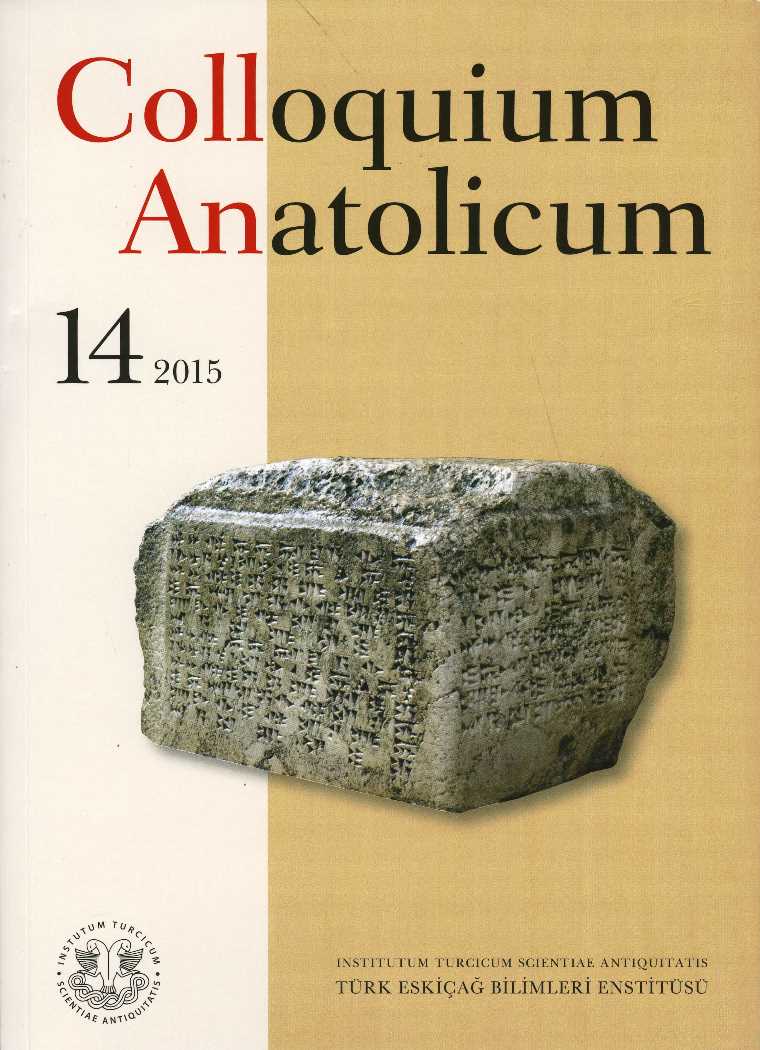 Colloquium Anatolicum 14