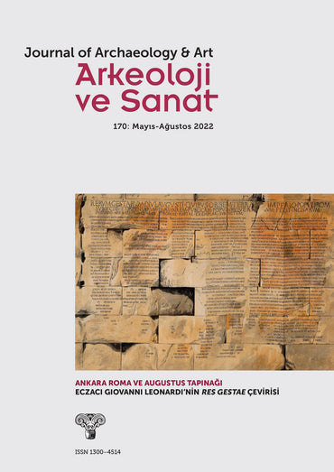 Arkeoloji ve Sanat Dergisi Sayı 170
