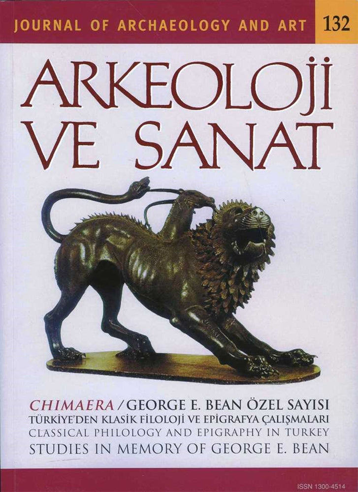 Arkeoloji ve Sanat Dergisi Sayı 132