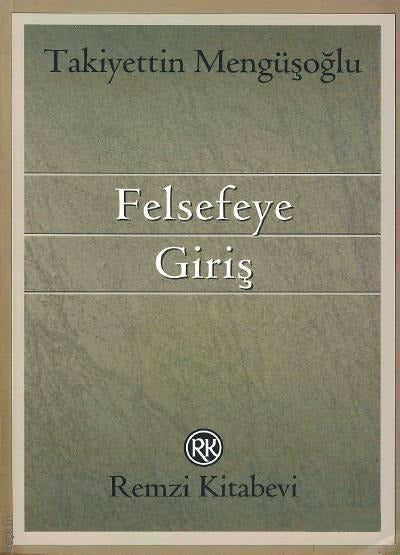 Felsefeye Giriş