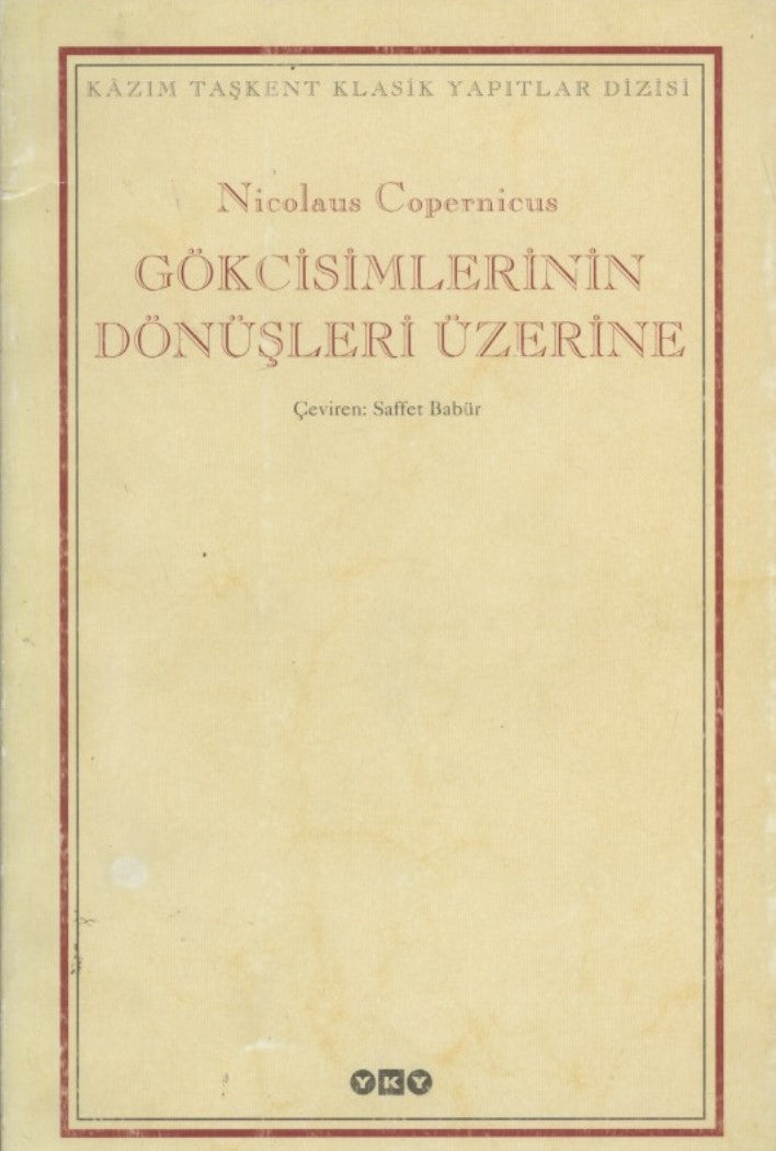 Gökcisimlerinin Dönüşleri Üzerine