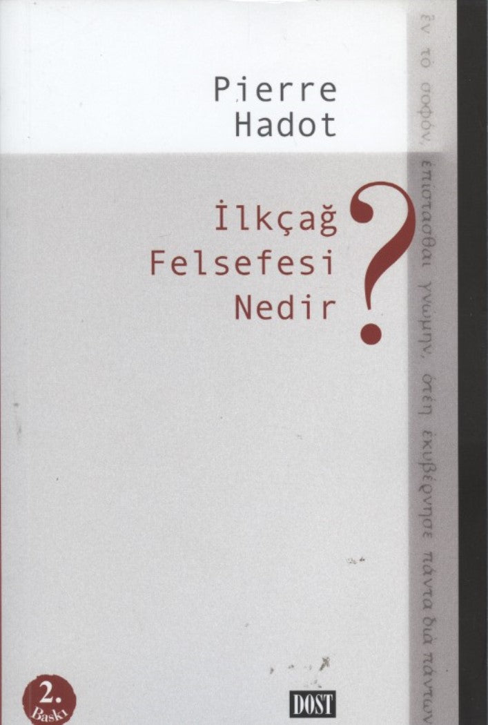 İlkçağ Felsefesi Nedir
