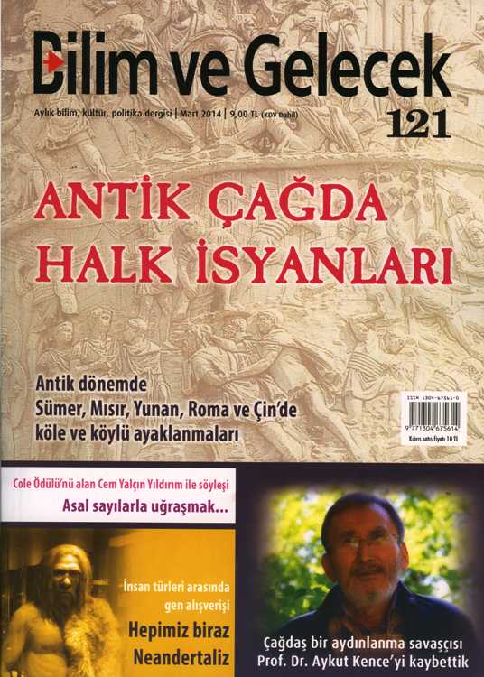 Bilim ve Gelecek Dergisi Sayı 121