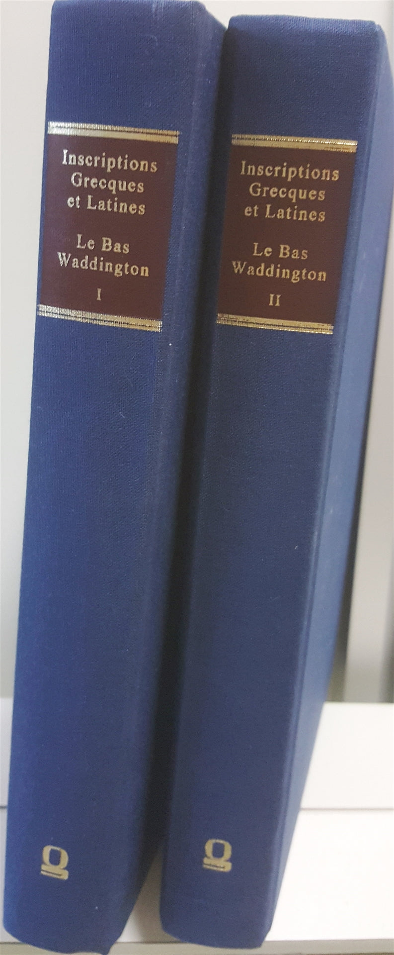 Inscriptions Grecques et Latines recueillies en Grece et Asie Mineure
