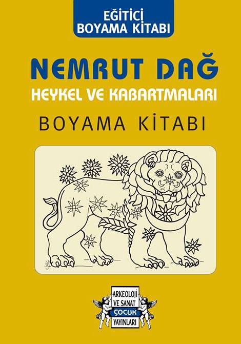Nemrut Dağ Heykel ve Kabartmaları Boyama Kitabı
