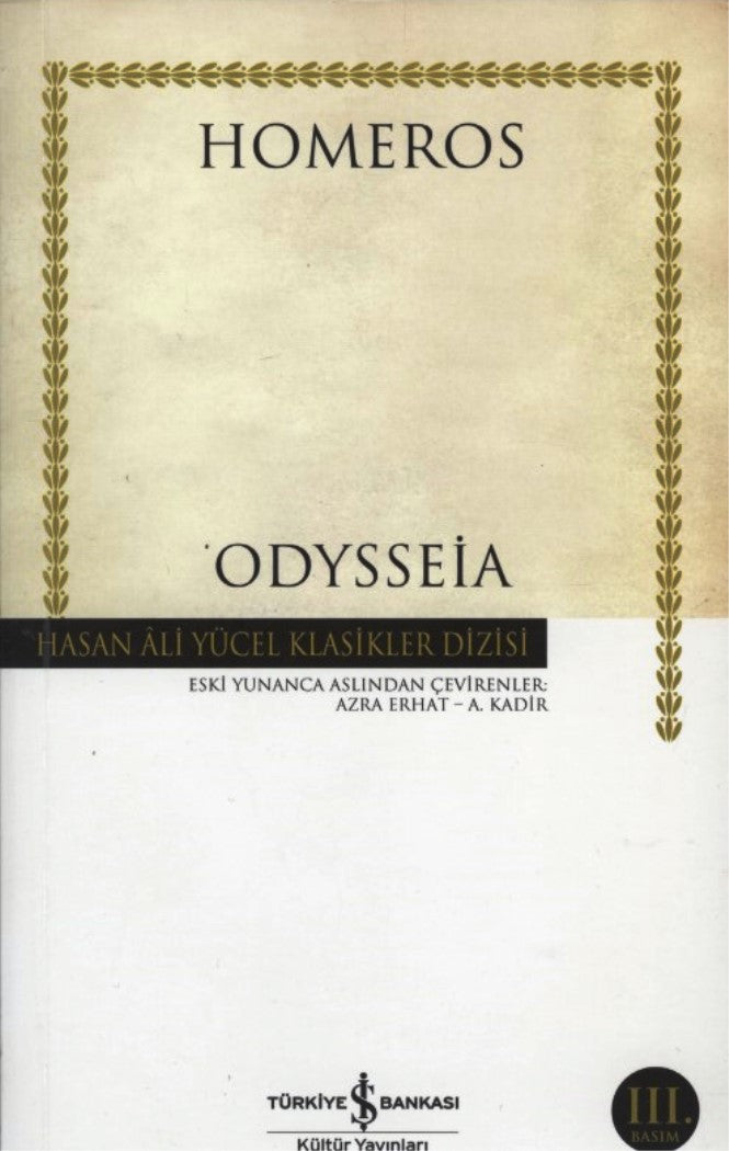 Odysseia - Karton Kapak