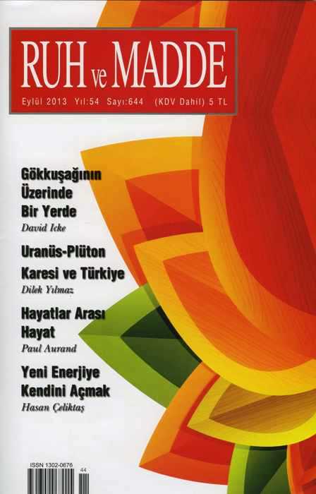 Ruh ve Madde Dergisi Eylül 2013 Sayı 644