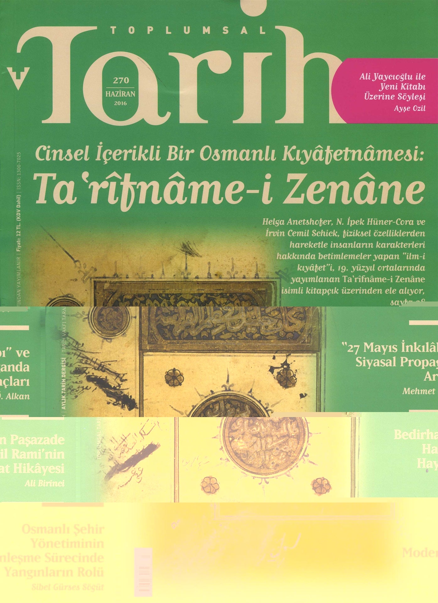 Toplumsal Tarih Dergisi Sayı 270