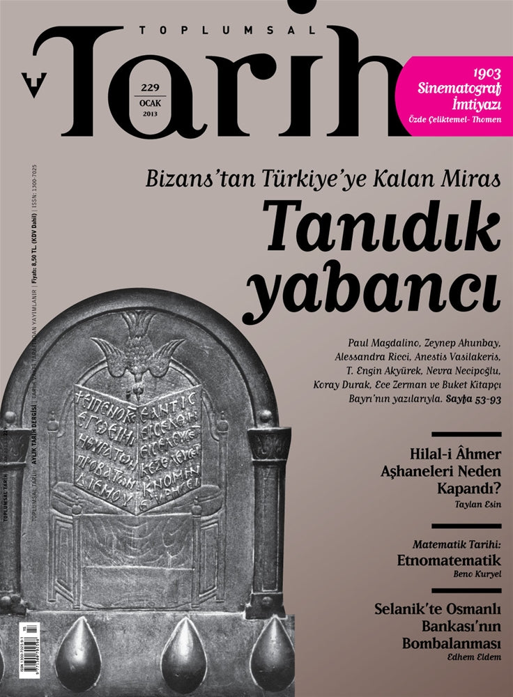 Toplumsal Tarih Dergisi, Sayı 229